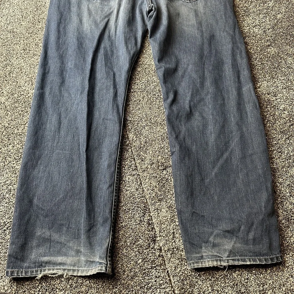 Levis 505 Jeans Mens 40x30 Blue Medium Wash Straight Zip Fly Regular Fit‎ Denim